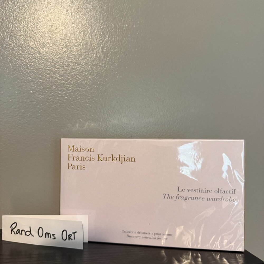 Maison Francis Kurkdjian Paris Le Vestiaire Olfactif | Brand New